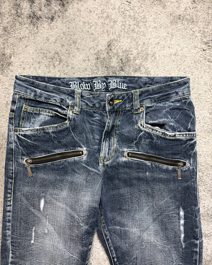BLOW "ZIPLINE FADE" DENIM