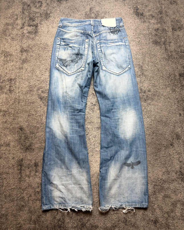 DRIVE JEANS "BAD GIRL FADE" DENIM