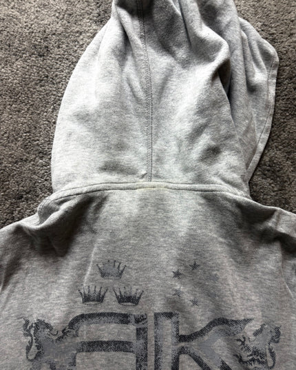 RUSS K "SILVER ACADEMY" ZIP HOODIE (S)