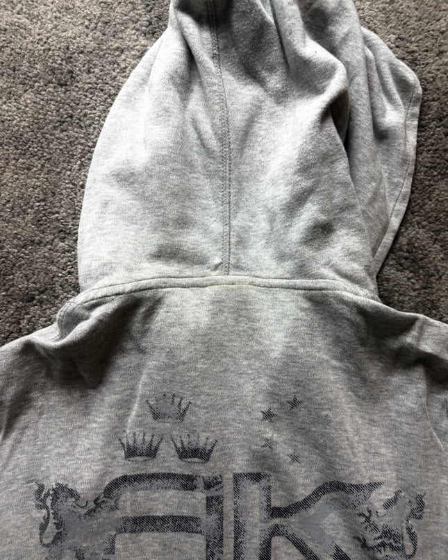 RUSS K "SILVER ACADEMY" ZIP HOODIE (S)