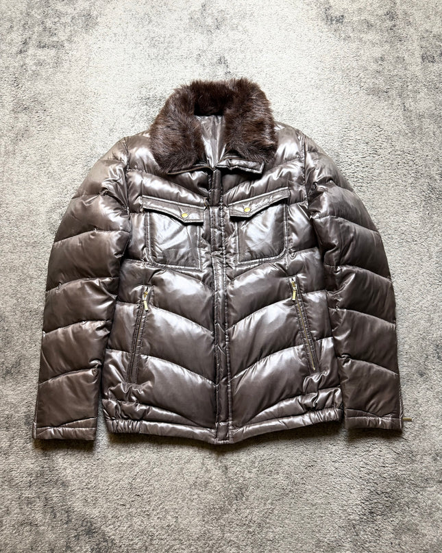 ABAHOUSE "SMOKED CHROME" PUFFER