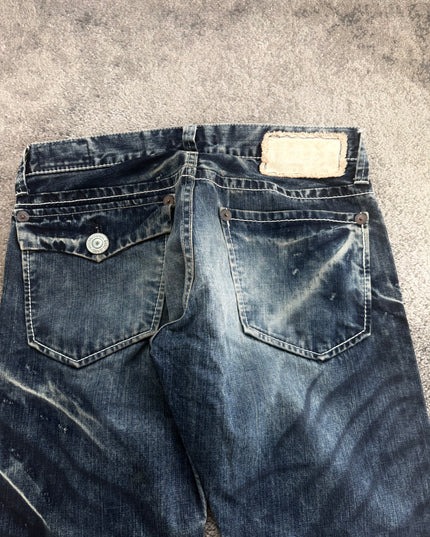 BLUE WAY "PRESSURE LINES" DENIM (M)