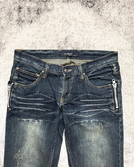 AL DELIO "MIDNIGHT STATIC" DENIM