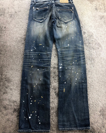 DINASSY "ATELIER SPLATTER" DENIM (S)