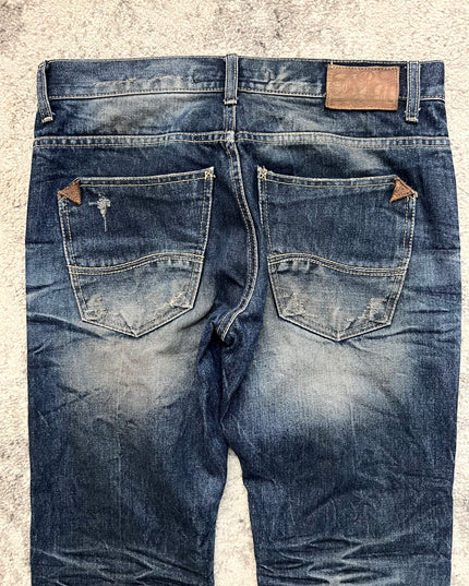 DPSR "DISTRESSED ANTHEM" DENIM