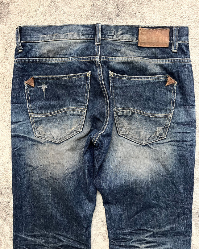 DPSR "DISTRESSED ANTHEM" DENIM