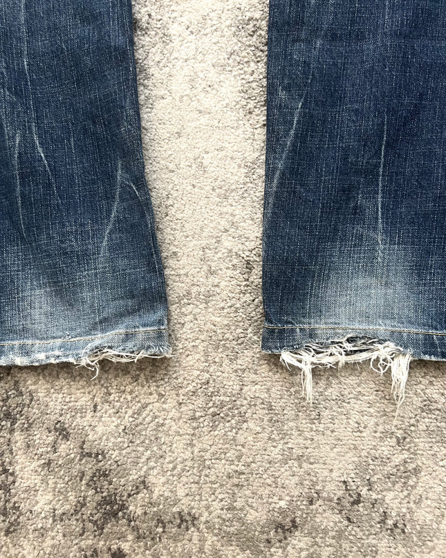 RED PEPPER "JERSEY TEARS" DENIM