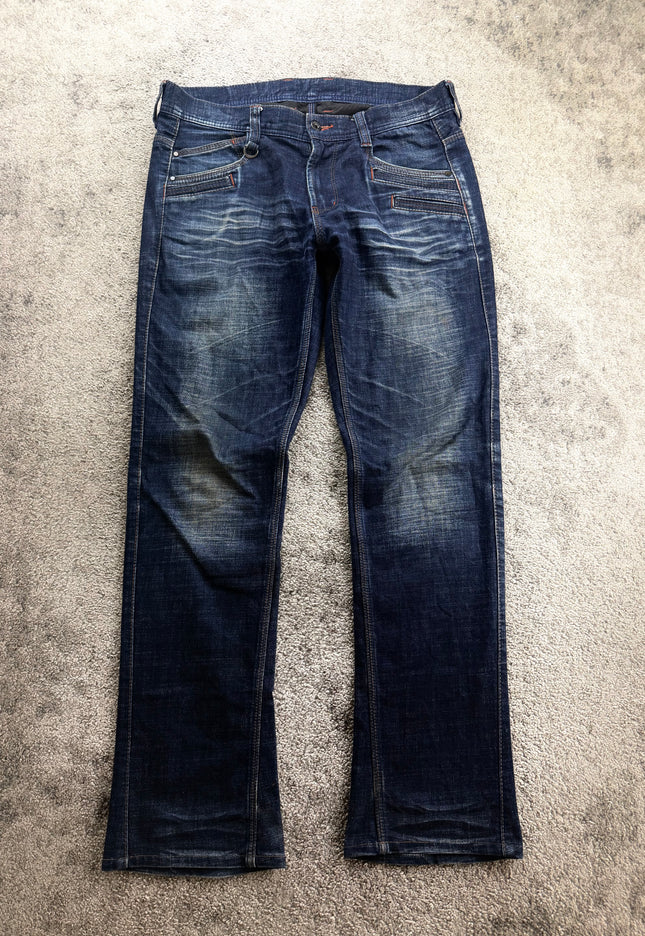 NICOLE CLUB "MIDNIGHT CIRCUIT" DENIM (M)