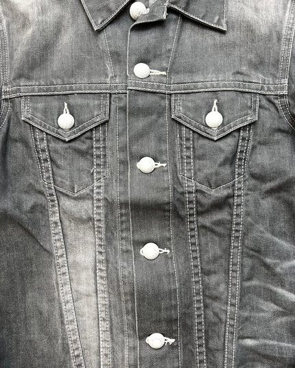 VANQUISH "TOKYO GREYSCALE" DENIM JACKET