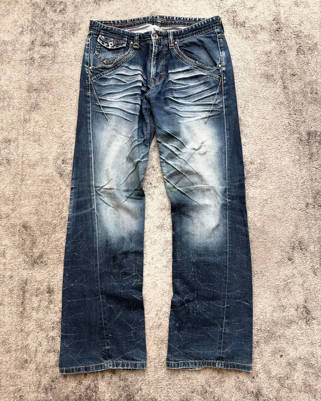 NICOLE CLUB "TWISTED INDIGO" DENIM