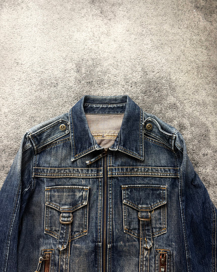 HEISEI "RUSTLINE UTILITY" DENIM JACKET