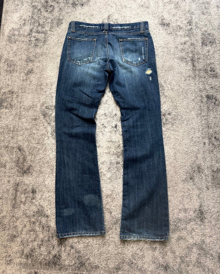LA GATE "NIGHT SLASH" DENIM