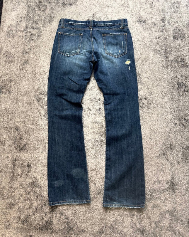 LA GATE "NIGHT SLASH" DENIM