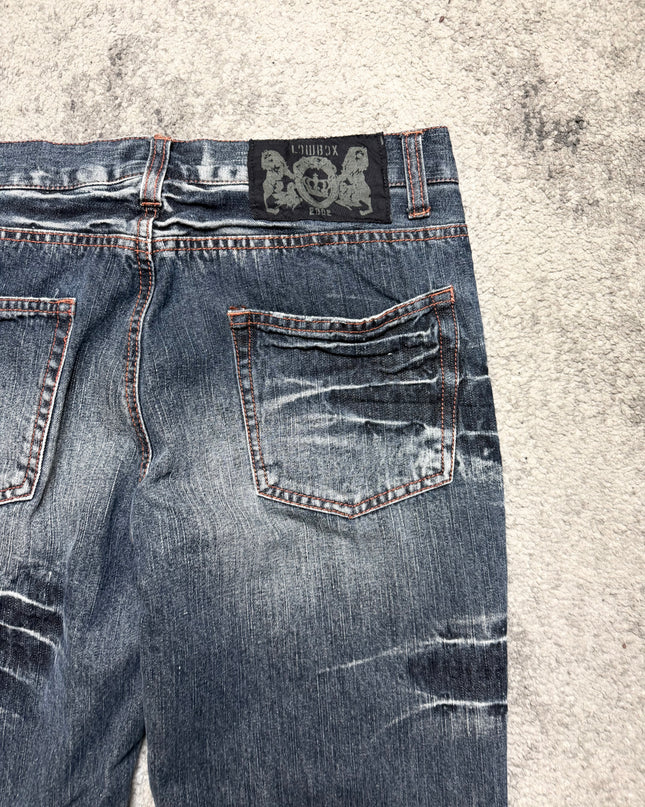 LOWBOX "CRACKED HORIZON" DENIM