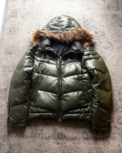 EDGE "OLIVE AFTER DARK" PUFFER