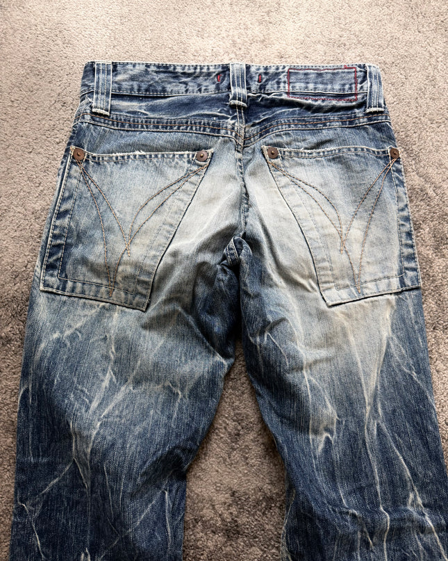 BLUE WAY "FADED MEMORY" DENIM