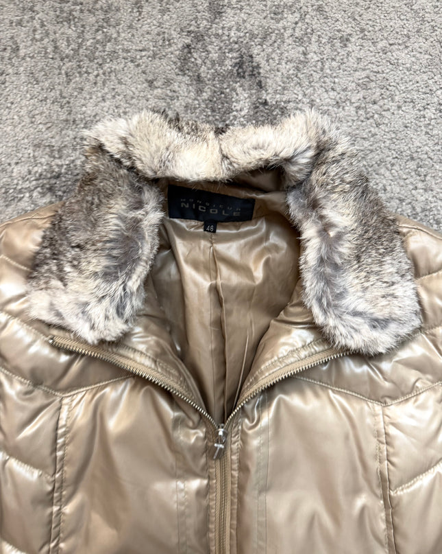 MONSIEUR NICOLE "FUR ECLIPSE" PUFFER