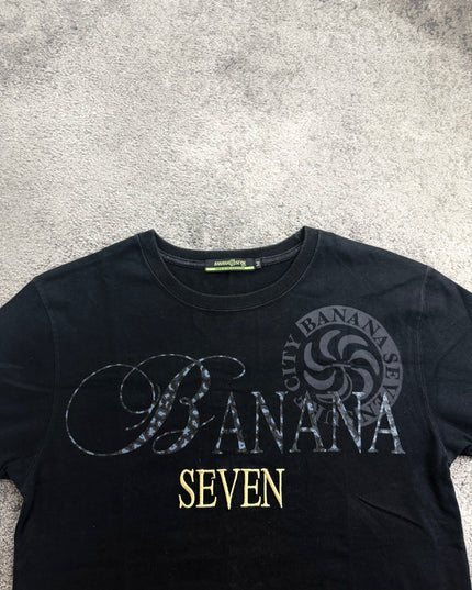 BANANA SEVEN "SHADOW SCRIPT" TEE (S-M)
