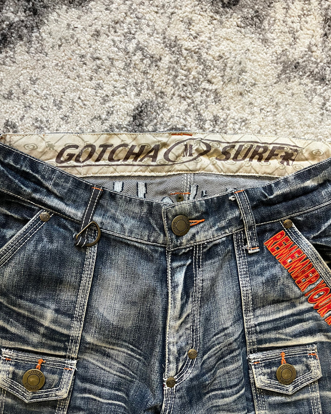 GOTCHA WASHED DENIM