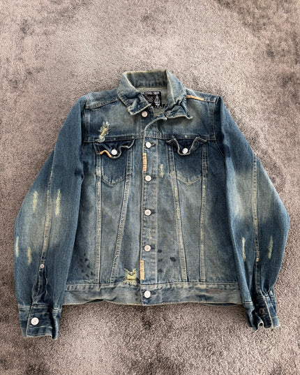 THREE STONES "DUST FADE" DENIM JACKET
