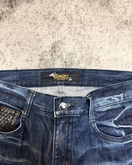 CLOUD72 "DISTORTED LOTUS" DENIM