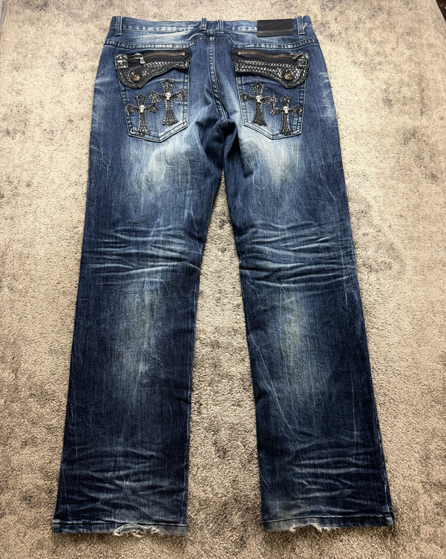 THE AMBITION "HEAVY FADE" DENIM (L-XL)