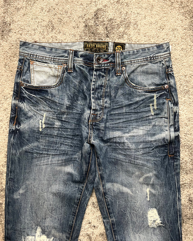 AKOO "PHANTOM SCRATCH" DENIM