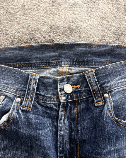 HEISEI "DESTROYED INK" DENIM (S-M)