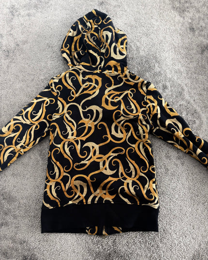 SCHEINE "GOLDEN SERPENT" ZIP HOODIE (M)