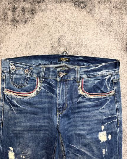 MHR310 "WINGED OUTLAW BLUES" DENIM