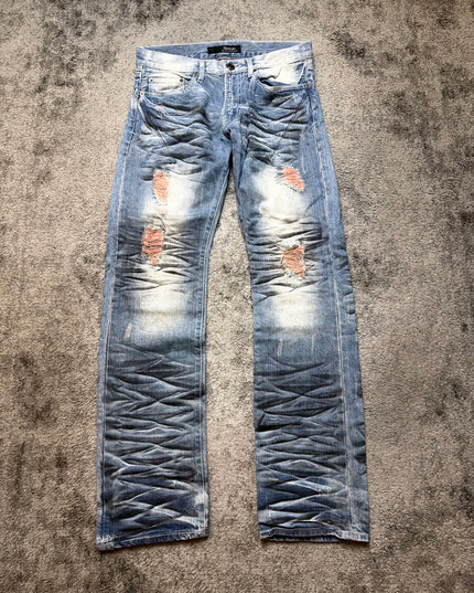 DOMINATE "CRACKED MIRAGE" DENIM