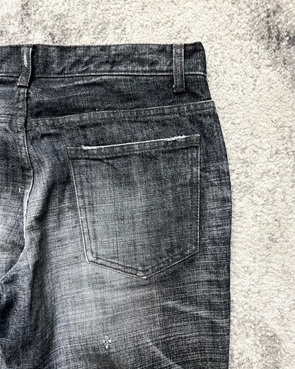 LOUNGE LIZARD "ASH FADE" DENIM