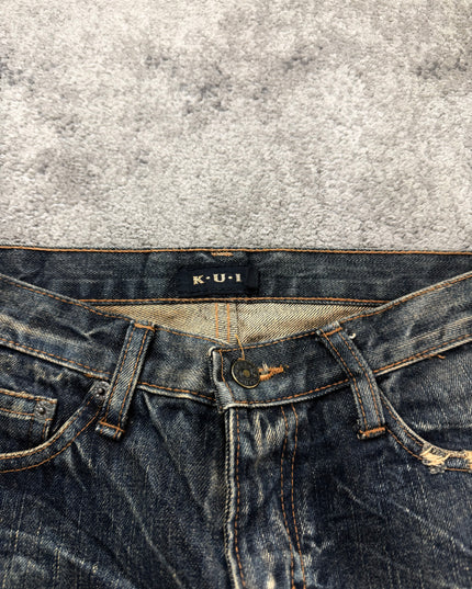 K.U.I "BEAUTIFUL DAMAGE" DENIM (S)