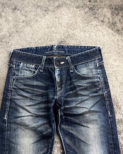 MURDER LICENSE "WHISKERED INDIGO" DENIM (S)