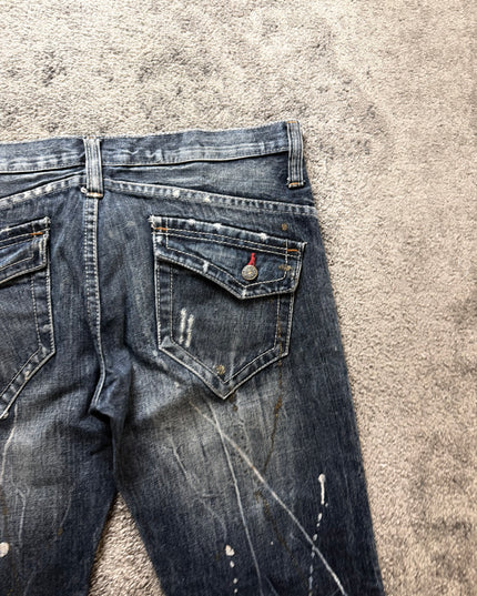 K.U.I "PAINTED EXPRESSION" DENIM (M-L)