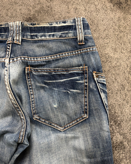 MICHEL KLEIN "SILVER FADE" DENIM