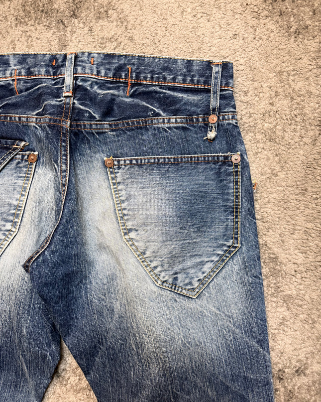 BW JEANS "BLEACHED ROGUE" DENIM