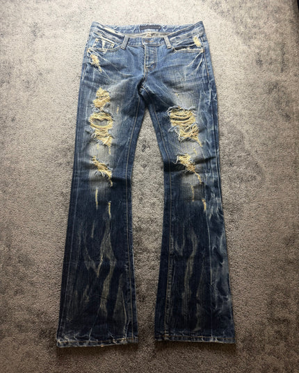 FUGA "BURNT DAMAGE" DENIM (S-M)