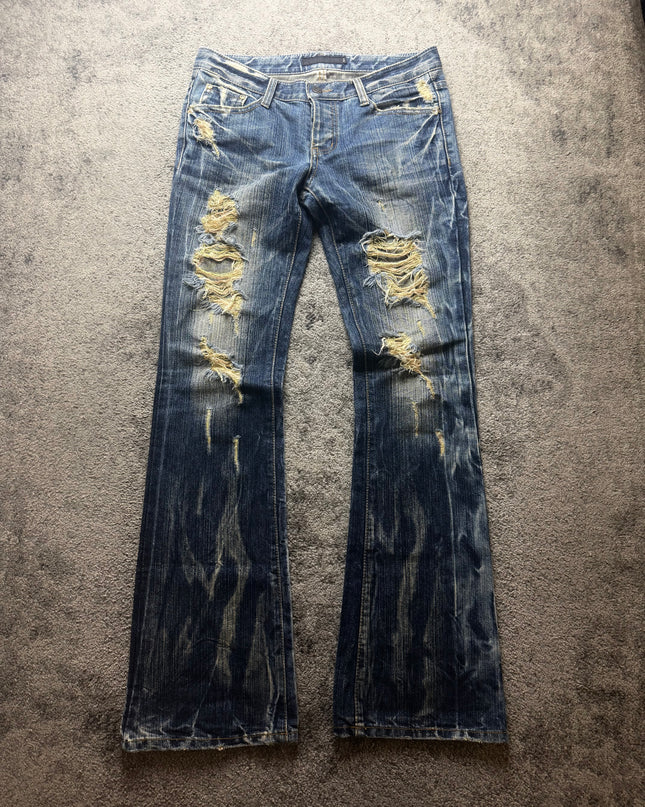 FUGA "BURNT DAMAGE" DENIM (S-M)