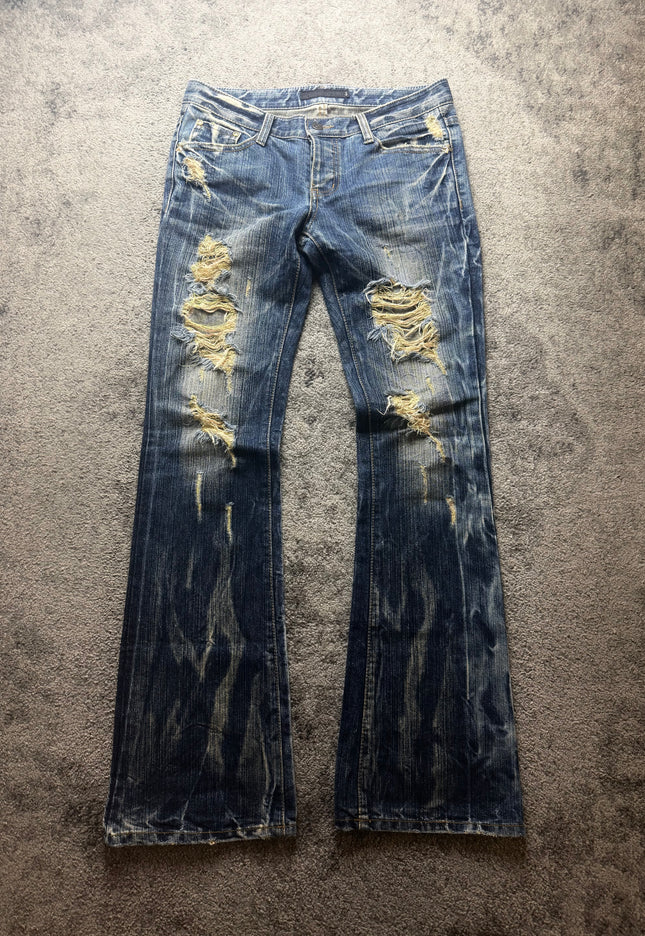 FUGA "BURNT DAMAGE" DENIM (S-M)