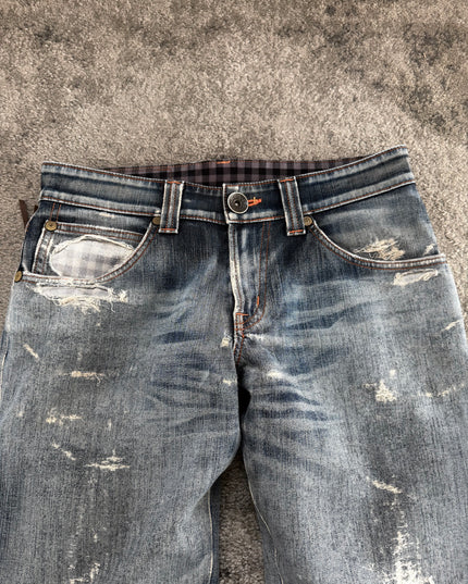 BLUE TRIP "ASH FADE FLOW" DENIM