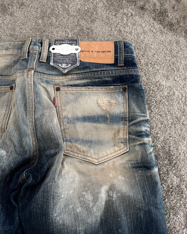 DPSR "BURNOUT FADE" DENIM (M-L)