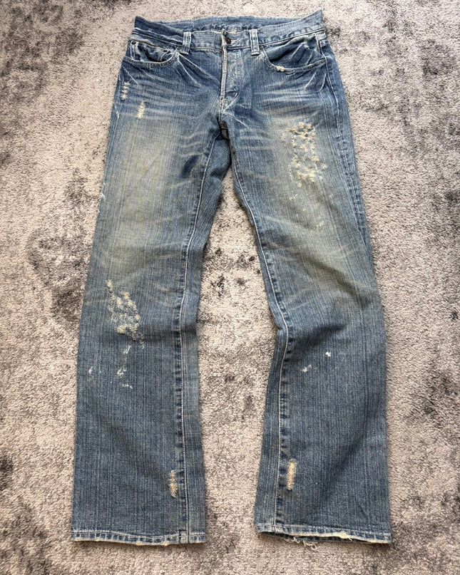BOYCOTT "SILENT COLLAPSE" DENIM