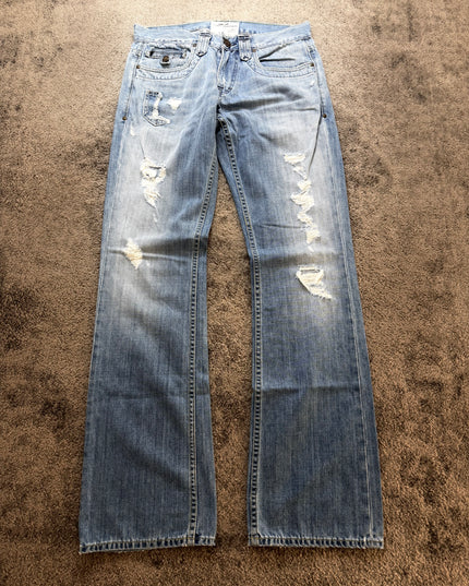 TAVERNITI "BROKEN LIGHT" DENIM