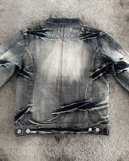 LOWBOX "GHOST FADE" DENIM JACKET (M)