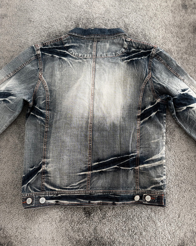 LOWBOX "GHOST FADE" DENIM JACKET (M)