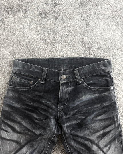 TORNADO MART "GHOST FADE FLARE" DENIM (S)