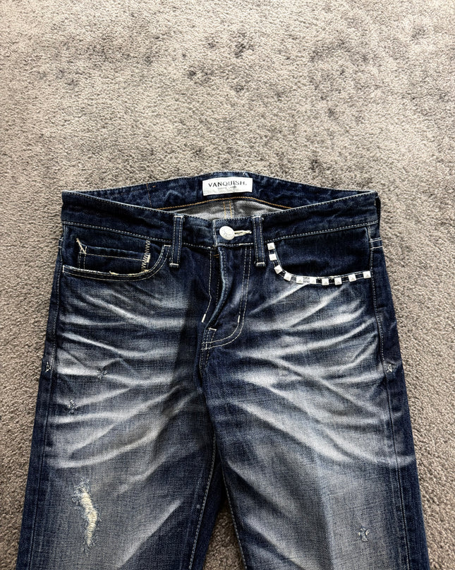 VANQUISH "WHISKER FADE" DENIM (S-M)
