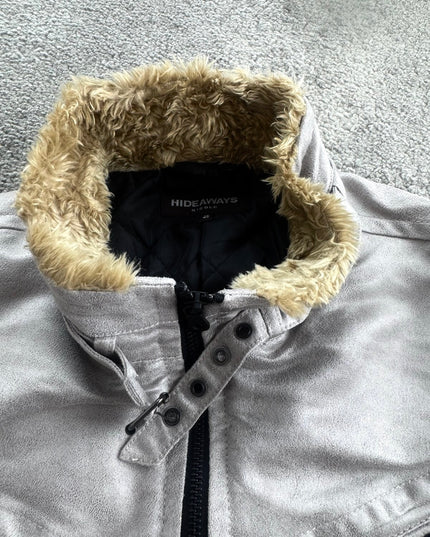 HIDEAWAYS "IVORY NOMAD" PUFFER (S-M)
