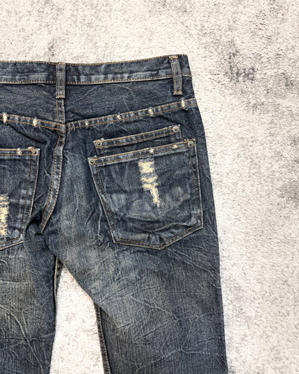 KUI "RUINED GEOMETRY" DENIM